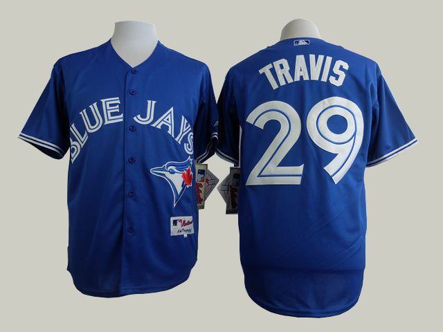Men Toronto Blue Jays #29 Travis Blue MLB Jerseys->toronto blue jays->MLB Jersey